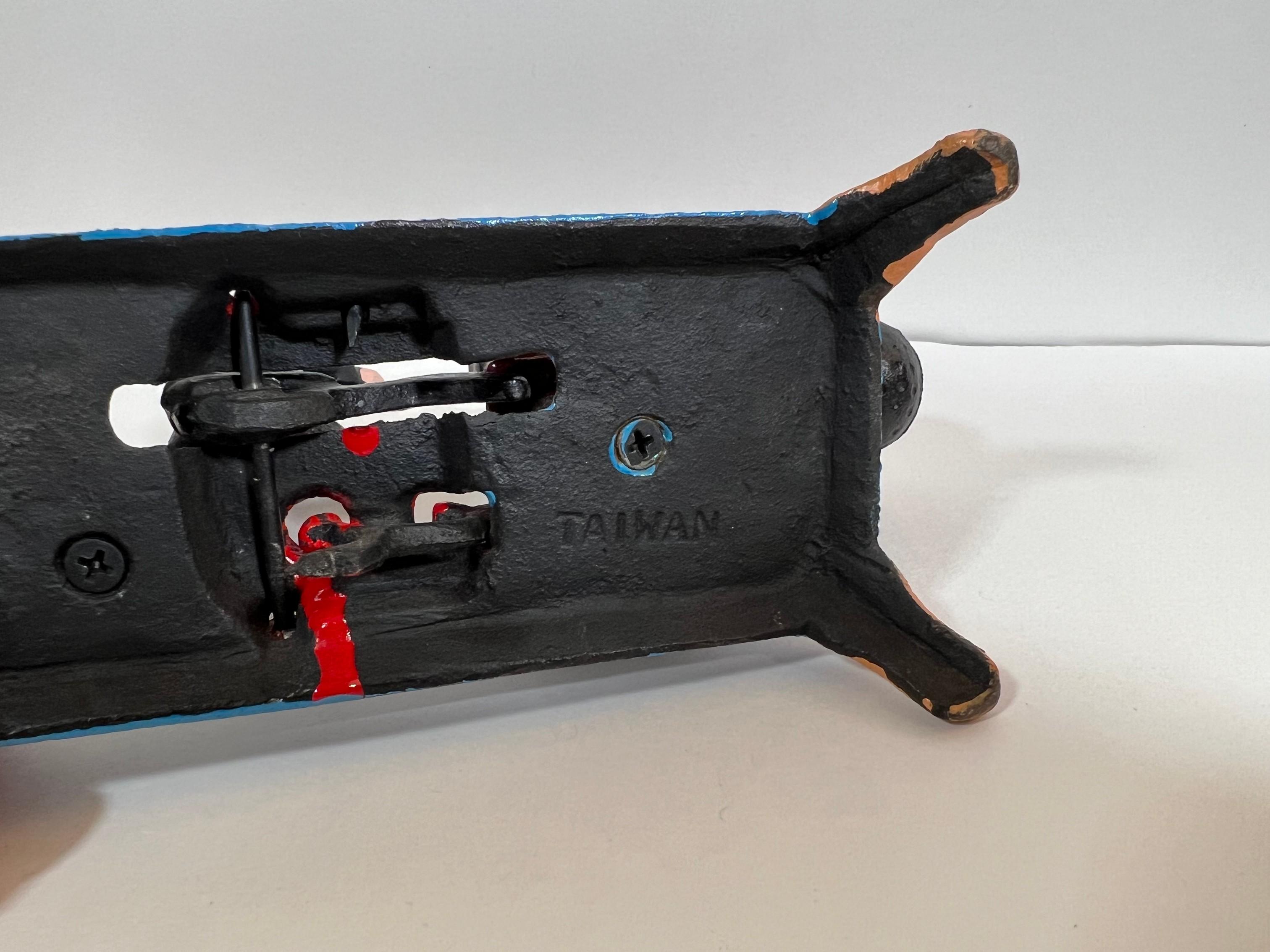 VINTAGE CAST IRON TOY BANK - DENTIST PULLING TEETH