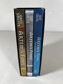 ARTEMIS FOWL "THE CRIMINAL MASTERMIND COLLECTION" EOIN COLFER 3 BOOK SET