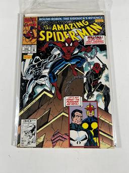 THE AMAiNG SPIDER-MAN #356 (APP OF MOON KNIGHT, PUNISHER, NIGHT THRASHER +