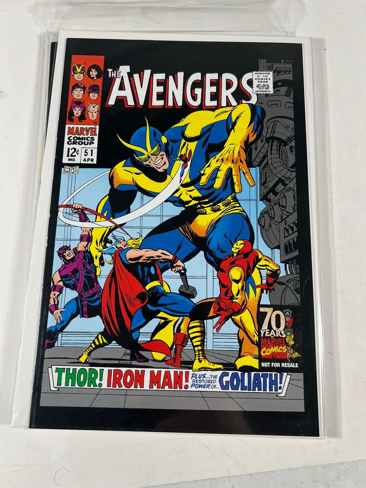 THE AVENGERS #51 (HASBRO TOY VARIANT)
