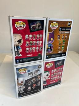 FUNKO POP DC ASSORTED - JOKER, CYBORG, DIABLO, 2 FACE
