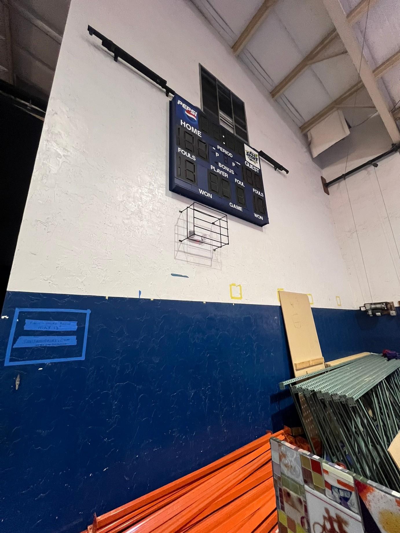 SCORE BOARD - (PEPSI / ALL SPORT) BASEKTBALL (LOCATED DAVIE, FL)