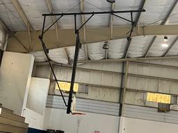 GYMNASIUM BASKETBALL HOOPS WITH HOISTS  (LOCATED DAVIE, FL)