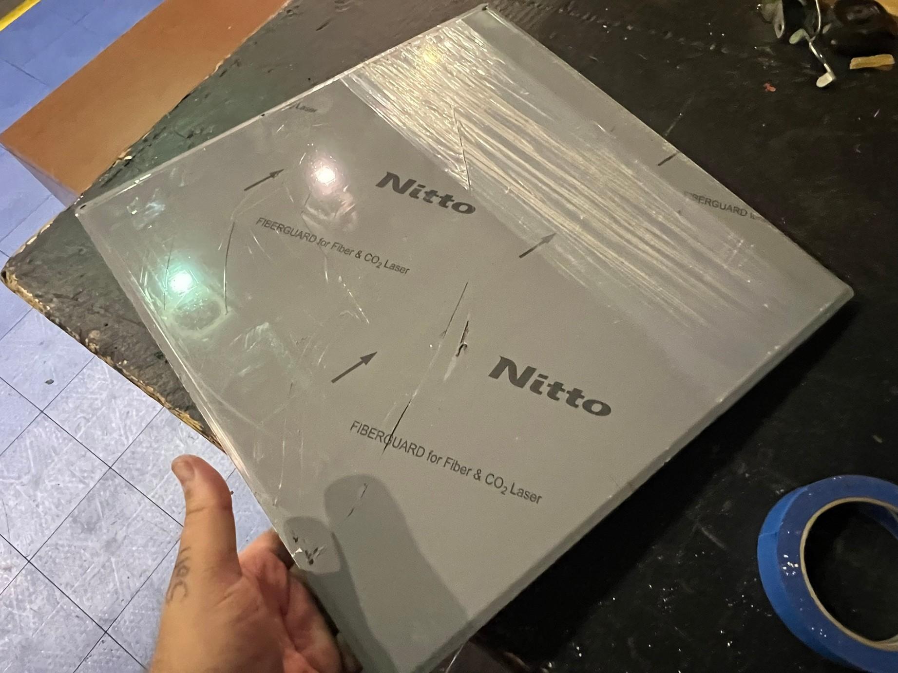 NITTO STAINLESS BACKSPLASH - 16" SQUARE (LOCATED DAVIE, FL)