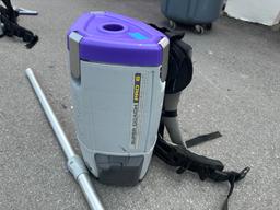 PRO TEAM - SUPER COACH PRO 6 BACKPACK VACUUM - #1073120 (POMPANO, FL - S37)