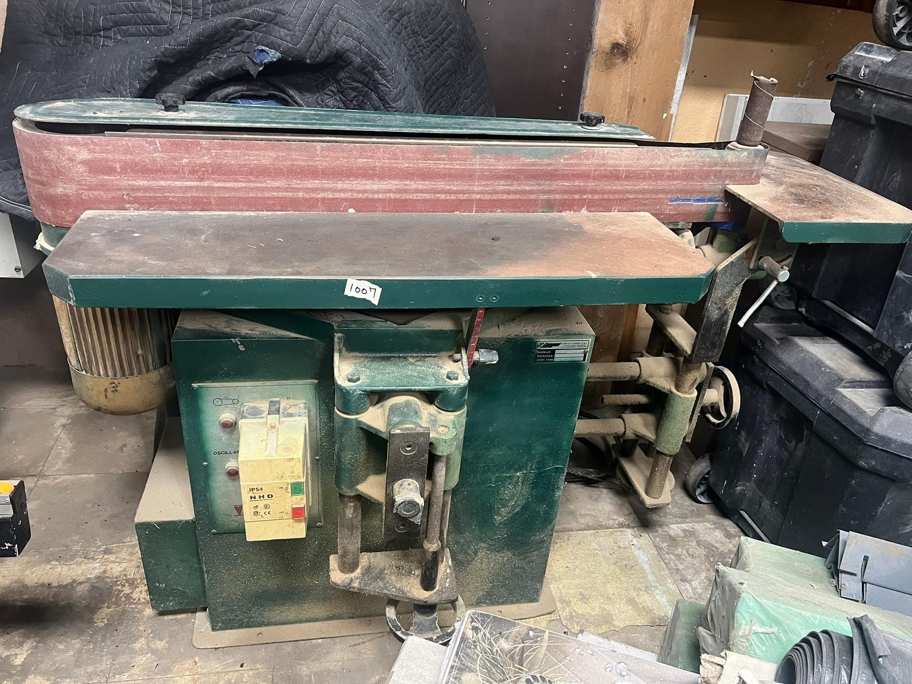 VOLPATO LASM #NTS 1000C COMMERICAL BELT SANDER