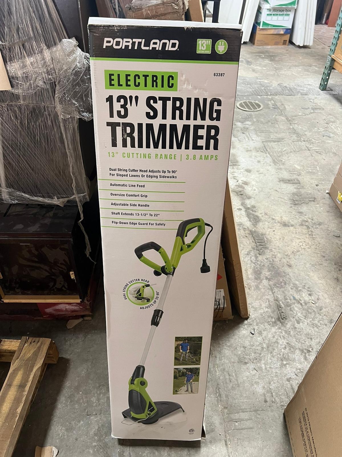 PORTLAND ELECTRIC 13" STRING TRIMMER