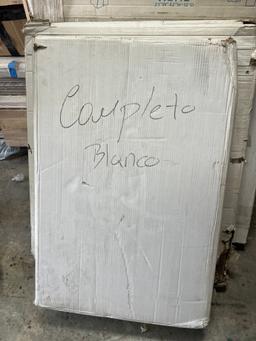 CABINET - WHITE - DB12-3 (AW-15) - IN BOX (12"x34.5"x24")