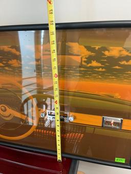 DAPY FM/AM/ME POSTER CADILLAC DASHBOARD WALL / POSTER RADIO