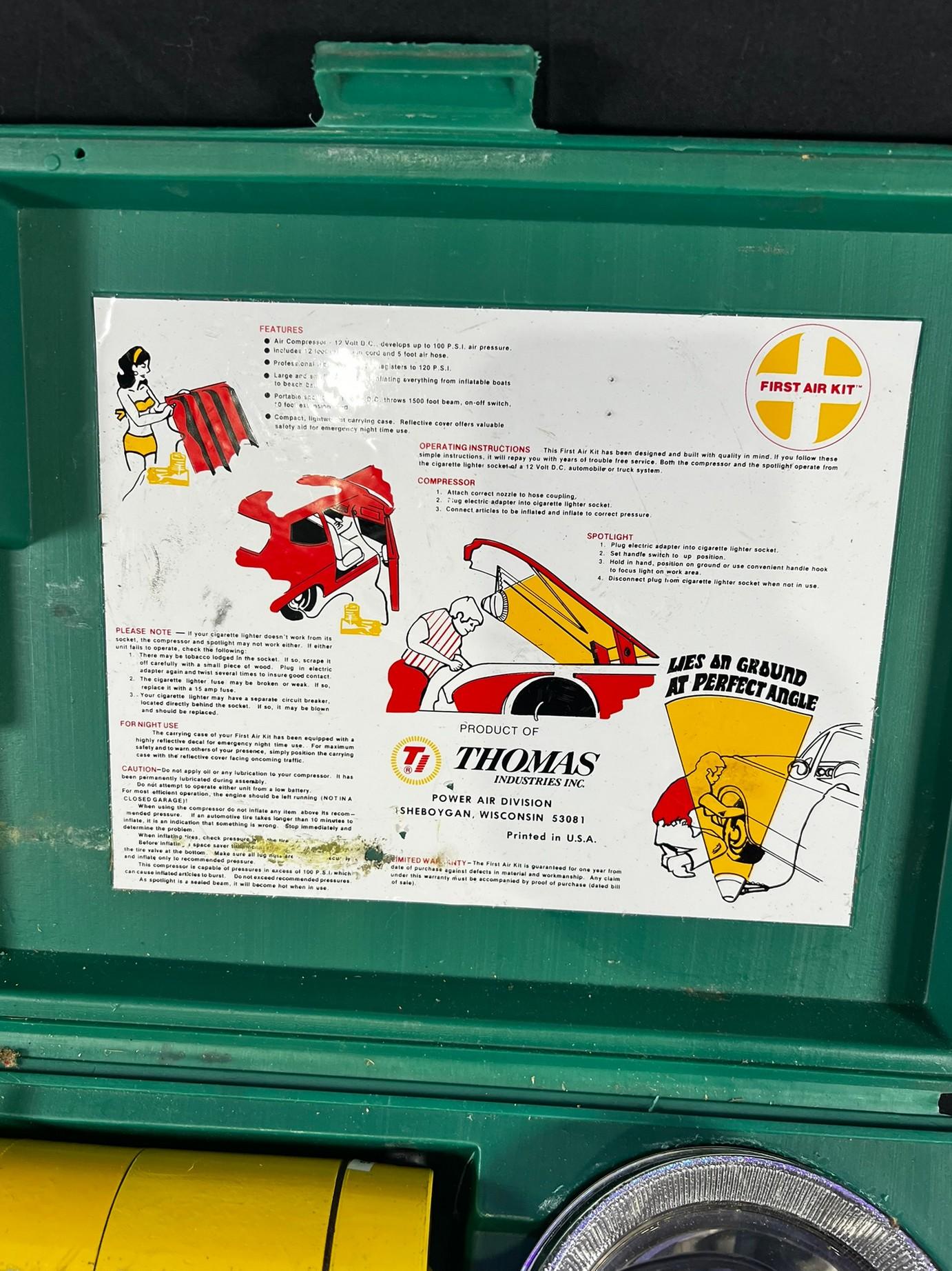 THOMAS INDUSTRIES FIRST AIR KIT