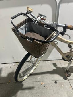HUFFY VENUS BELT DRIVE BICYCLE - GOLD