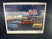 BODY BY FISHER PRINT - "THE MOST BEAUTIFUL CARS IN THE WORLD HAVE.." GENERA