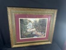 FRAMED PRINT - ROSE GARDEN LI