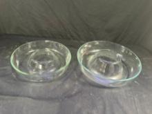 PYREX ROUND GLASS PAN (BUNDT CAKE, JELLO MOLD, ICE FOR PUNCH BOWL, ETC)