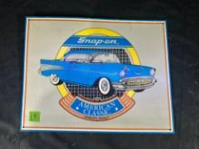 VINTAGE METAL SNAP-ON SIGN - "AN AMERICAN CLASSIC" COLLECTOR SERIES