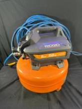 RIDGID 6gal 150psi AIR COMPRESSOR - #OF60150HBT (INCLUDES AIR HOSE)