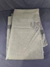 USMC BLANKET - (FROM CLIENTS FATHER, WWII VET)