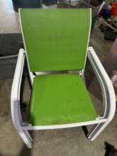 STACKING CHAIRS - GREEN