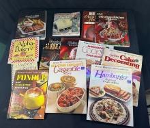 LOT ASSORTED COOK BOOKS, ETC