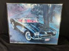 1959 CORVETTE PRINT - FRAMED