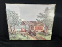 KAY LAMB SHANNON COCA COLA ADVERTISMENT  - FRAMED