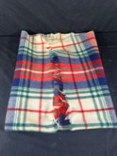 VINTAGE PLAID BLANKET