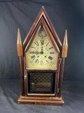 VINTAGE "NEW ENGLAND CLOCK" (EIGHT DAY SPRING WOUND PENDULUM) #NE212C