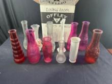 VINTAGE GLASS ASSORTED