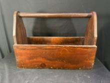 VINTAGE WOOD TOOL BOX