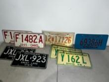 LICENSE PLATES ASSORTED - COLLECTOR PLATES, ETC