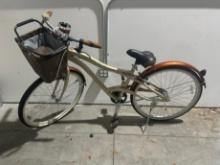HUFFY VENUS BELT DRIVE BICYCLE - GOLD