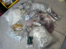 LOT - ASSORTED CRYSTALS, ETC