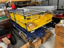 LOGIFORM BLUE "SHUTTLE SYSTEM" COMMERCIAL RACK SYSTEM (1 AS ASSEMBLED, 2 UN