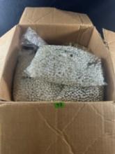 LOT - ASSORTED BEADS,  ETC