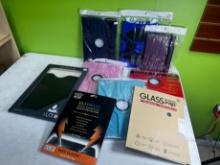 IPAD ASSORTED (7) CASES (2) SCREEN PROTECTORS