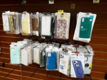 IPHONE CASES ASSORTED - IPHONE 12, 7/8, X, 12 PRO MAX, ETC