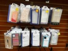 IPHONE CASES ASSORTED - IPHONE 11 PRO, 6+, XR, ETC