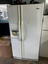 WHIRLPOOL SIDE BY SIDE REFRIDGERATOR / FREEZER - WHITE #ED2CHQXKQ05