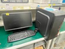 CPU SYSTEM - WITH MONITOR, KEYBOARD, MOUSE