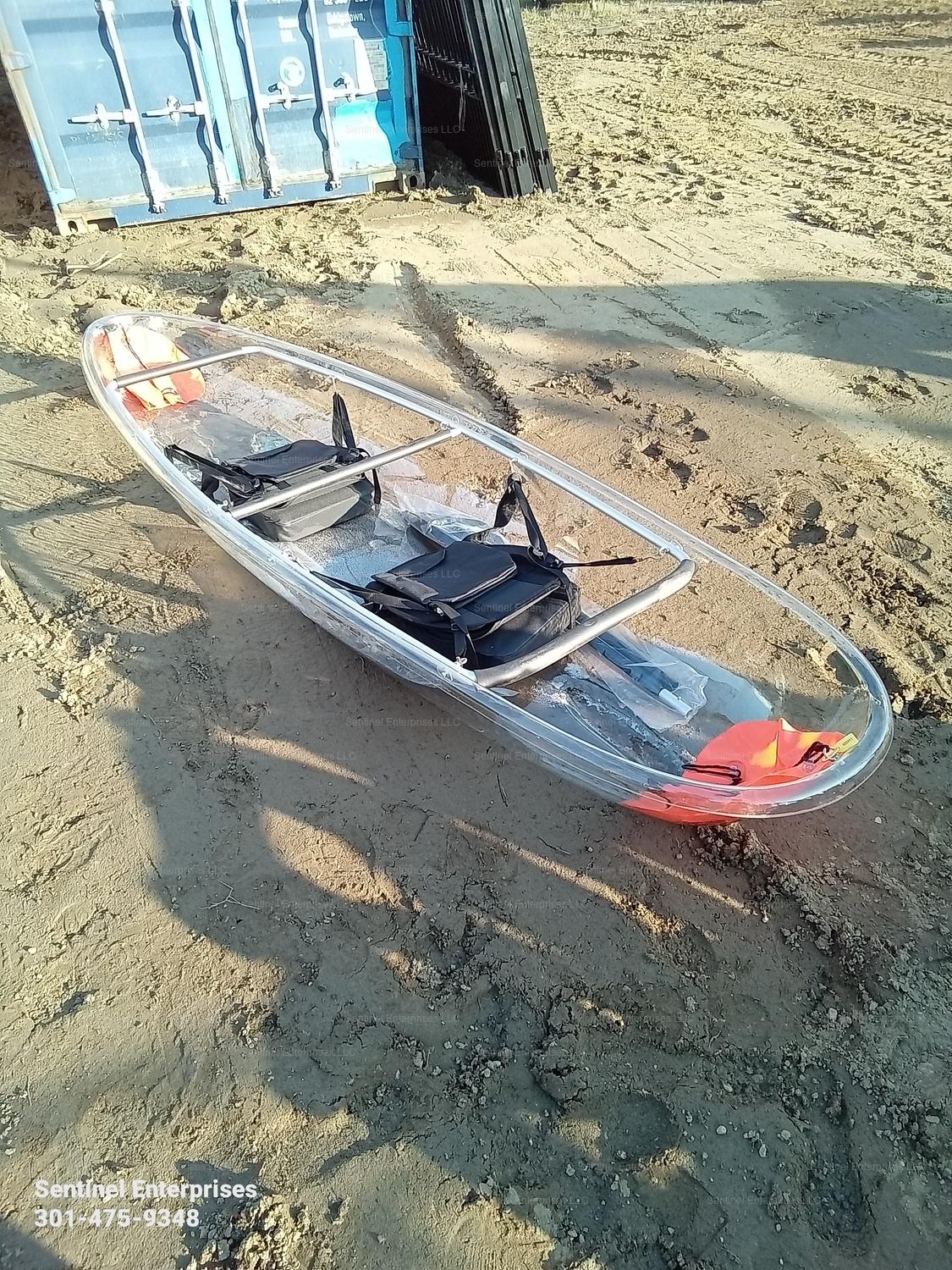 Clear 2 Person Kayak