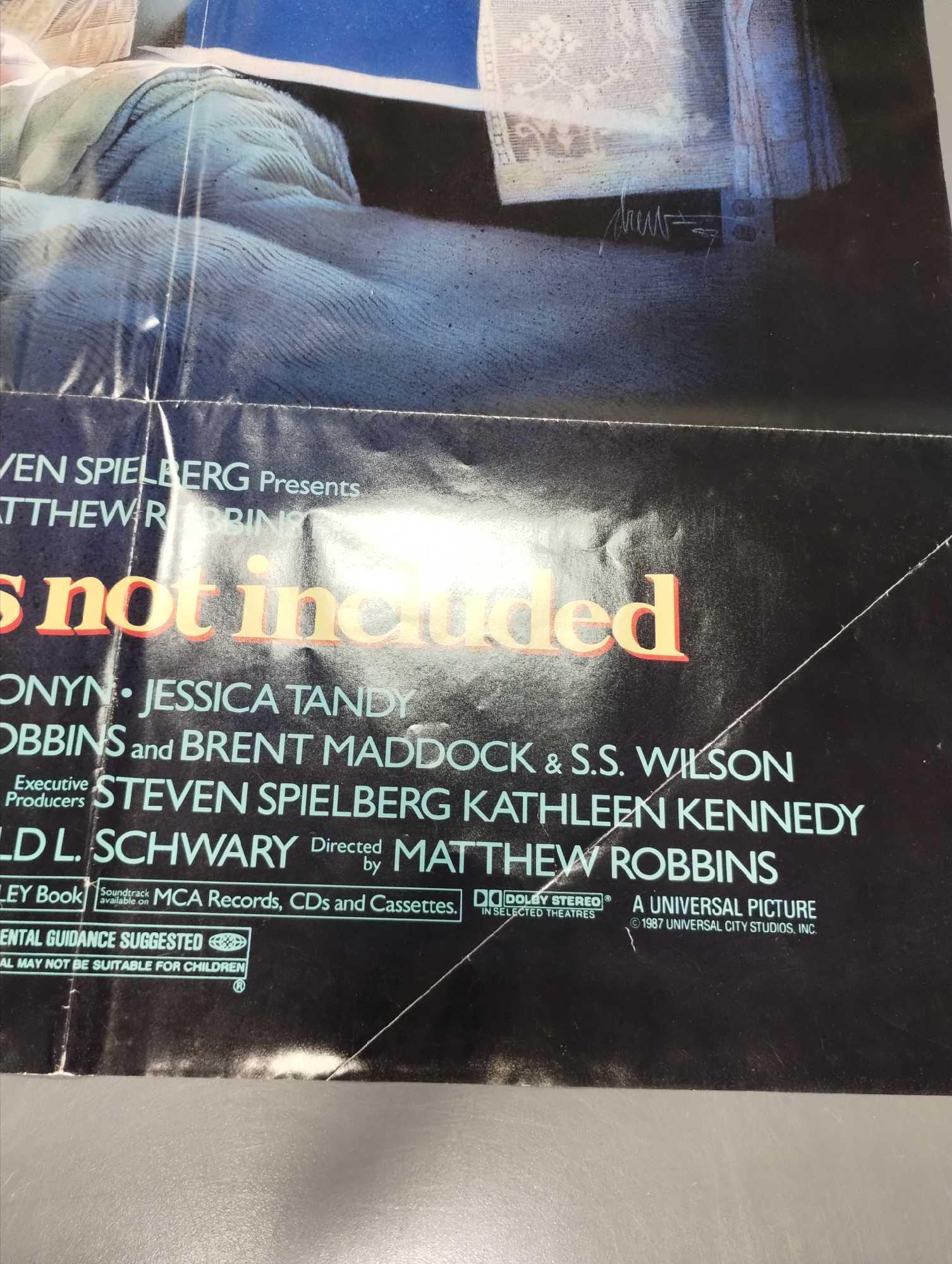 "Batteries Not Included" 1987 movie poster