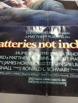 "Batteries Not Included" 1987 movie poster
