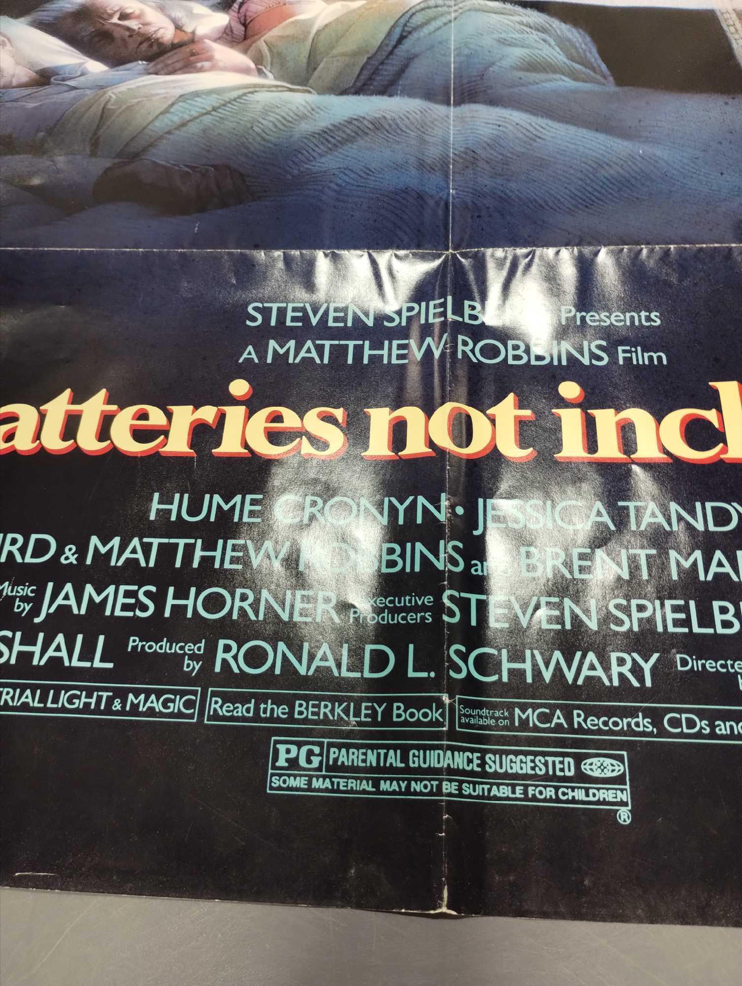 "Batteries Not Included" 1987 movie poster