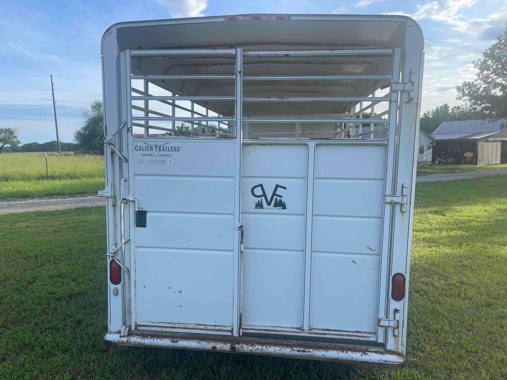 2013 20 foot Calico Horse Trailer