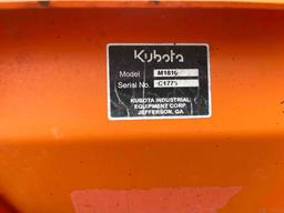NEW Kubota Skid Steer Bucket 84"