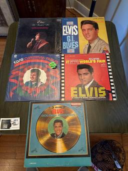 Elvis Presley?s Collection of records