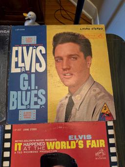 Elvis Presley?s Collection of records