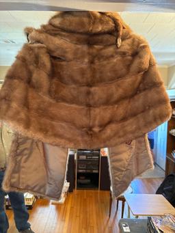 Mawrice Ball Mink Fur shaw w/wrap