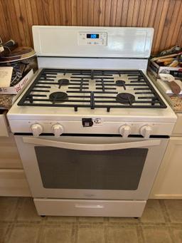 Whirlpool gas stove (like new)