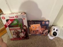 loom kit, Ashley, mansion and miniature dollhouse, cookie jar